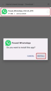 Instalar Fouad WhatsApp APK
