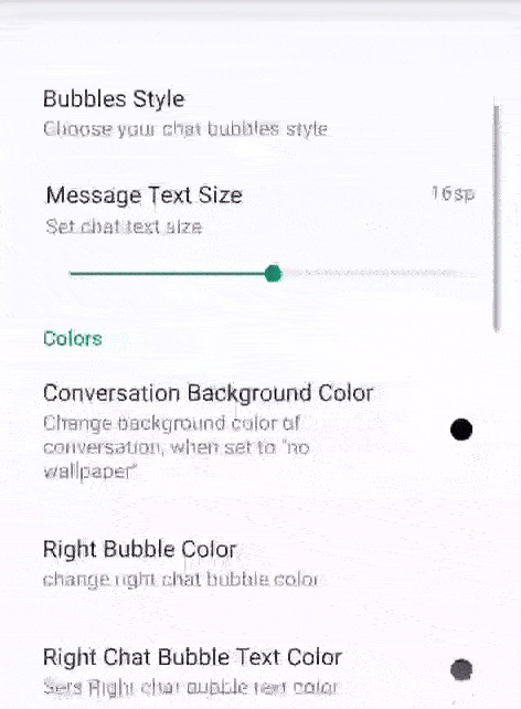 WhatsApp Aero Features